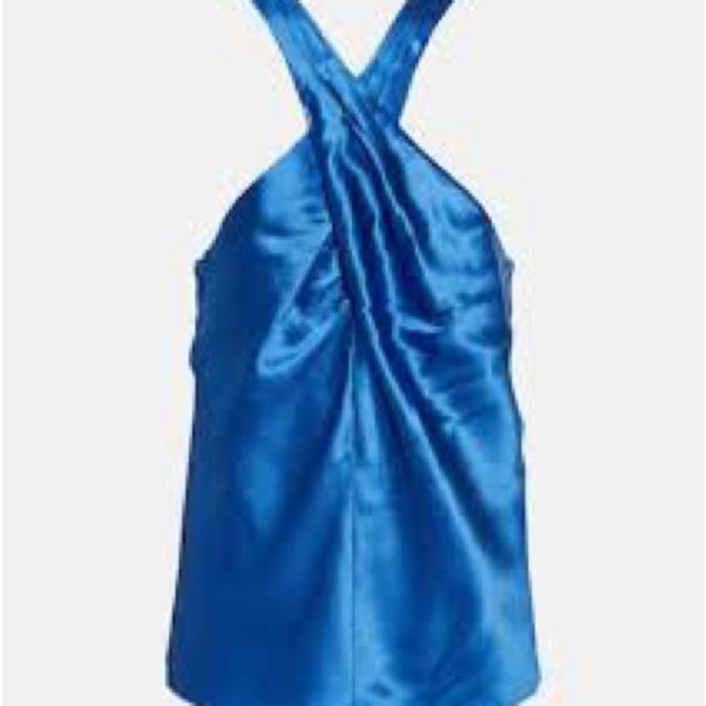 Veronica Beard Stewart Top, Azure Blue, Size 10, New